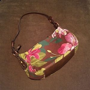 Fossil Floral Shoulder Bag